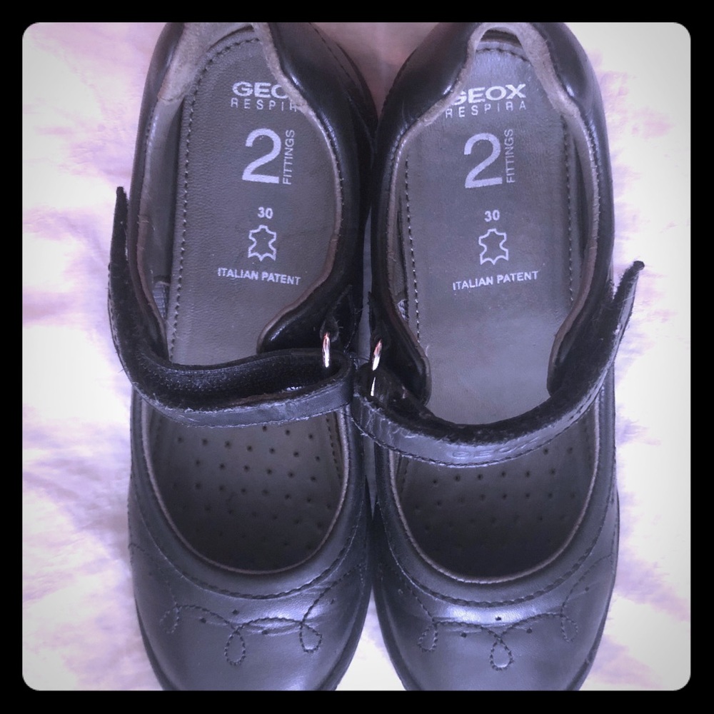 Girls shoe in Italian leather